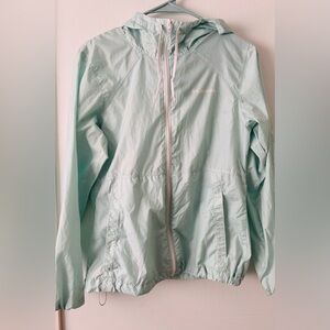 Columbia Women's Light Blue Lightweight Windbreaker